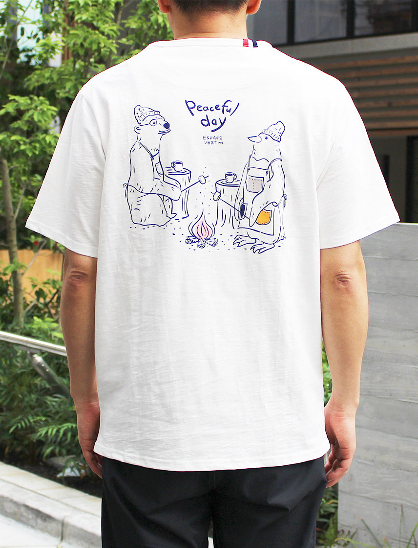 【ESPACE VERT】Peaceful dayTシャツ